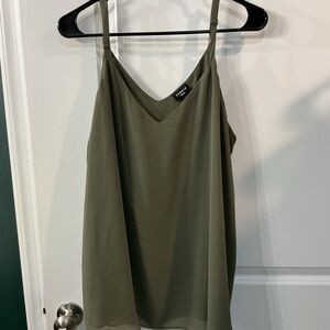 Torrid Olive Camisole Top
